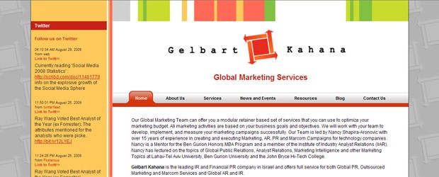 Having redesigned and rebuilt the Gelbart Kahana Global Marketing Services web site last year – we now took on the challenge to migrating the site [&hellip;]